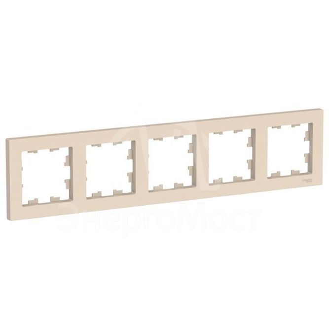 Рамка 5-м AtlasDesign универс. беж. SchE ATN000205