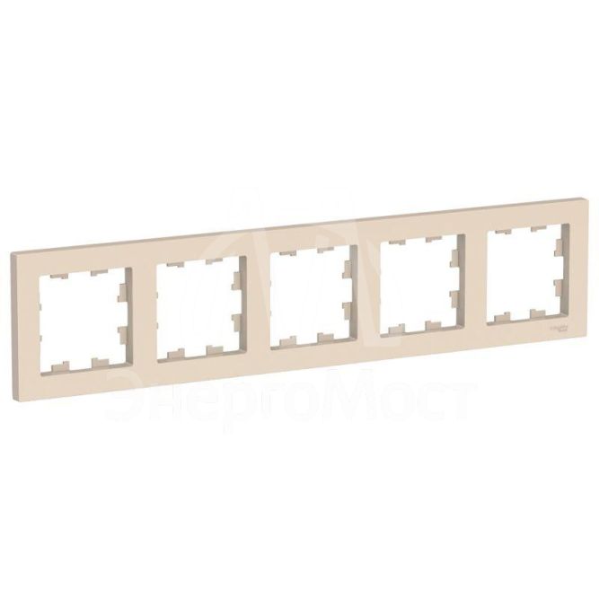 Рамка 5-м AtlasDesign универс. беж. SchE ATN000205