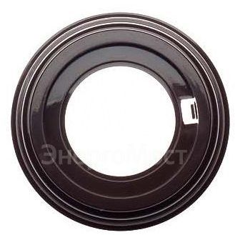 Рамка 1-м Лизетта ретро ABS-пластик корич. Bironi BF1-610-22