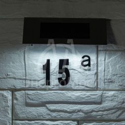 Светильник светодиодный &amp;quot;Номер дома&amp;quot; ERASF22-40 24LED уличный настенный на солнечн. батарее Эра Б0053390