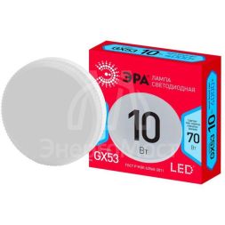 Лампа светодиодная RED LINE LED GX-10W-840-GX53 R 10Вт GX таблетка 4000К нейтр. бел. GX53 Эра Б0050605