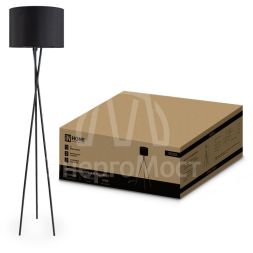 Светильник ТНО 04Ч 60Вт E27 230В торшер напольный под лампу на основании черн. IN HOME 4690612048239