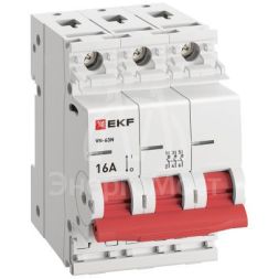 Выключатель нагрузки 3п 16А ВН-63N PROxima EKF S63316