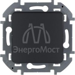 Переключатель промежуточный Inspiria 250В 10AX винт. клеммы антрацит Leg 673683