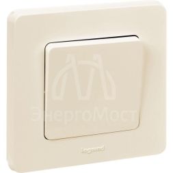 Выключатель 1-кл. Inspiria 250В 10AX сл. кость Leg 673601