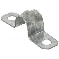 Скоба крепежная двухлапковая d16-17мм метал. (уп.10шт) PROxima EKF sm-2-16-17-r