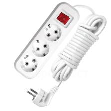 Удлинитель 3х3м с заземл. 13А IP20 S-303 с выкл. ПВС 3х1 UNIVersal 9631986