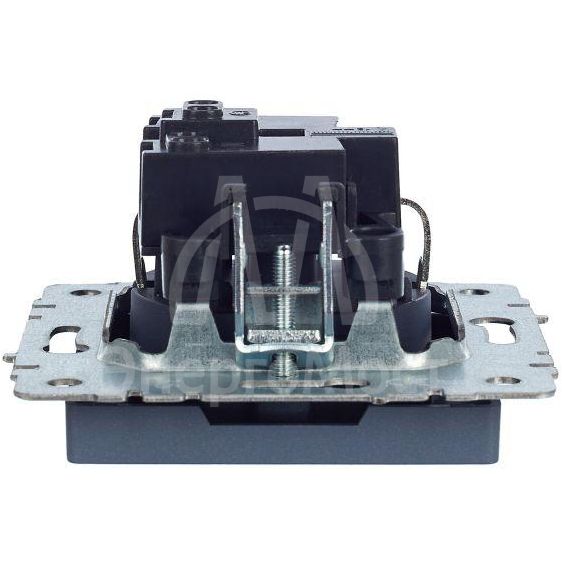 Розетка 1-м СП BRITE РС11-1-0-БрМ 16А с заземл. без защ. шторки маренго IEK BR-R11-16-K35