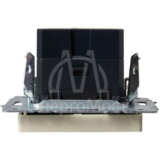 Розетка BRITE USB A+C 18Вт РЮ11-1-БрКр беж. IEK BR-U22-018-K10