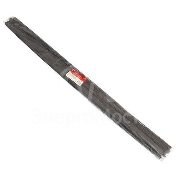 Трубка термоусадочная ТУТ нг 10/5 черн. 1м (уп.50м) PROxima EKF tut-10-b-1m