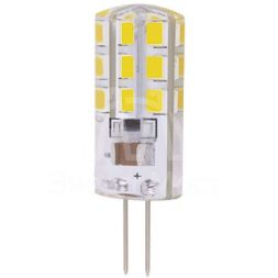 Лампа светодиодная PLED-G4 5Вт капсульная 2700К тепл. бел. G4 400лм 175-240В JazzWay 5000940