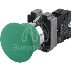 Кнопка LAY5-BC31 &amp;quot;Грибок&amp;quot; 1з BBG70-BC-K06E зел. ЭРА Б0045641
