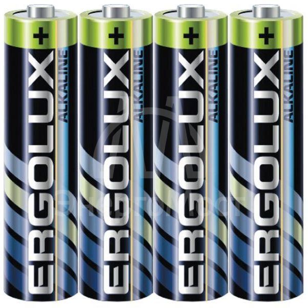 Элемент питания AAA/LR03 1.5В Alkaline SR4 (блист.4шт) Ergolux 14281
