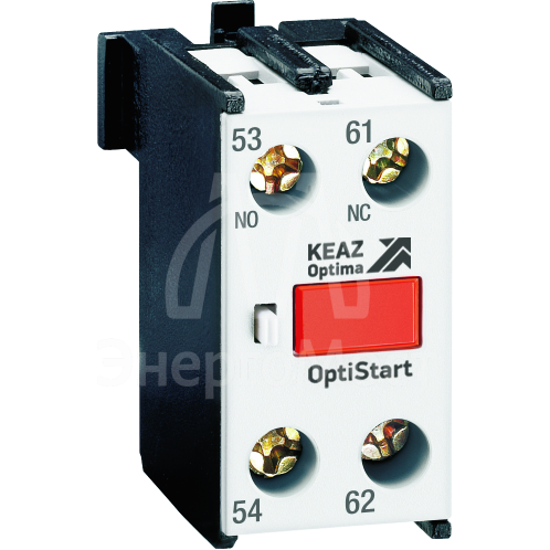 Блок контактный OptiStart K-FX-1011 фронтал. 1НО+1НЗ для F-09..(A)F-150 и FR КЭАЗ 335320