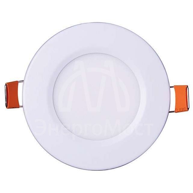 Светильник светодиодный ультратонкий встраив. PPL-R 3Вт 4000К IP40 WH d90мм круглый JazzWay 5008427A