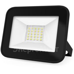 Прожектор светодиодный Elementary 20Вт 1320лм IP65 6500К черн. ПРОМО Gauss 613100320P