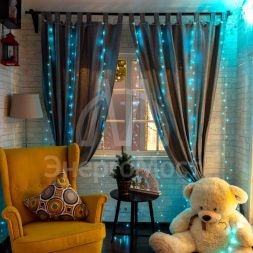 Гирлянда &amp;quot;Светодиодный дождь&amp;quot; из росы 3х3м USB+пульт управления Neon-Night 315-984