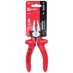 Пассатижи 160мм Master 1000В Basic EKF pas-160-mas-in