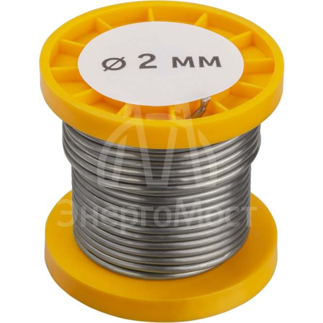 Припой 93 084 NEM-Pos02-61K-2-K100 (ПОС-61; катушка; 2мм; 100 г) Navigator 93084