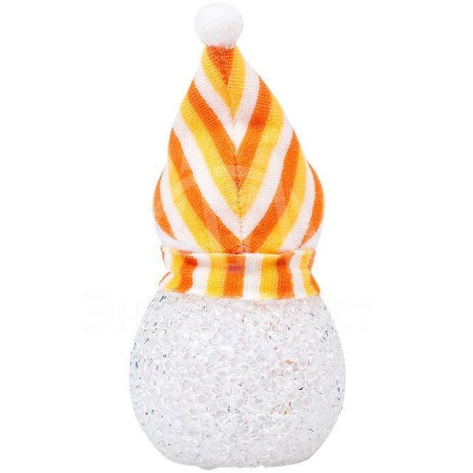 Фигура светодиод. EVA &amp;quot;Снеговик&amp;quot; (батарейки 3хAG13 в компл.) 1LED 10см RGB 1Вт 4.5В IP20 NEON-NIGHT 513-019