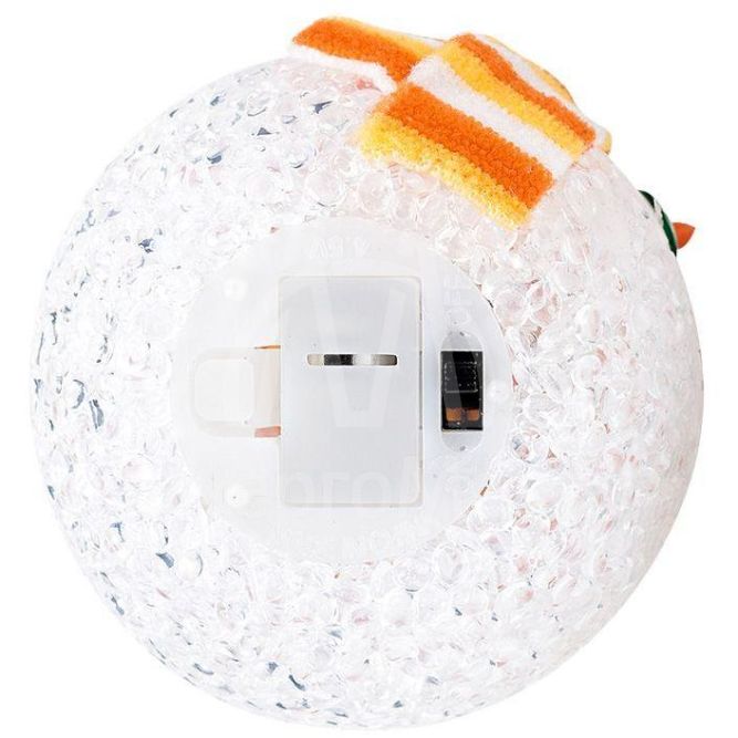 Фигура светодиод. EVA &amp;quot;Снеговик&amp;quot; (батарейки 3хAG13 в компл.) 1LED 10см RGB 1Вт 4.5В IP20 NEON-NIGHT 513-019