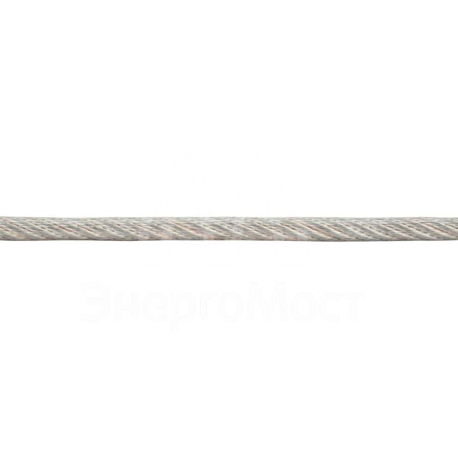 Трос в ПВХ изоляции d4.0-5.0мм DIN 3055 (SWR) сталь (уп.100м) Zitar 101923