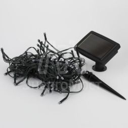 Гирлянда садовая ERASF22-29 Бахрома на солнечной батарее холодный свет 3.8х0.5 ЭРА Б0053373