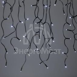 Гирлянда садовая ERASF22-29 Бахрома на солнечной батарее холодный свет 3.8х0.5 ЭРА Б0053373