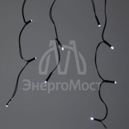 Гирлянда садовая ERASF22-29 Бахрома на солнечной батарее холодный свет 3.8х0.5 ЭРА Б0053373