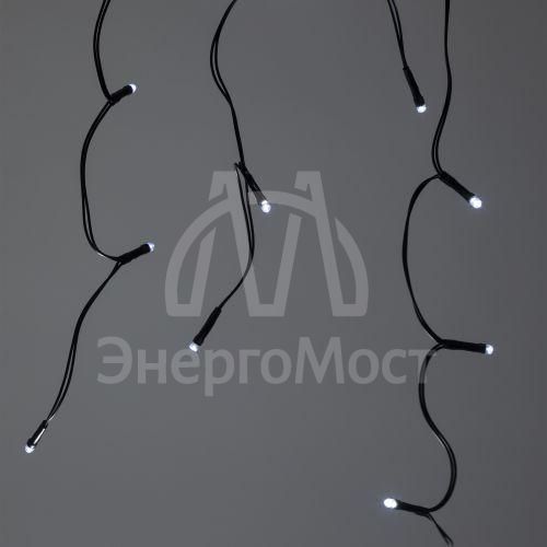Гирлянда садовая ERASF22-29 Бахрома на солнечной батарее холодный свет 3.8х0.5 ЭРА Б0053373