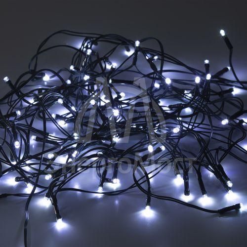 Гирлянда садовая ERASF22-29 Бахрома на солнечной батарее холодный свет 3.8х0.5 ЭРА Б0053373