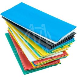 Набор трубок термоусадочных ТУТ нг тонкостен. 30/15 (7 цветов по 3шт 100мм) EKF tut-n-30