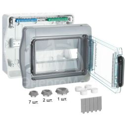 Бокс ОП Plexo3 IP65 12м N+PE Leg 601981