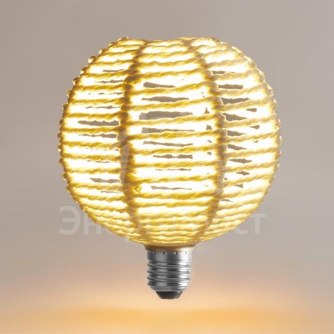 Лампа светодиодная филаментная Loft 271 BRA240 4Вт 3000К E27 Voltega 8571