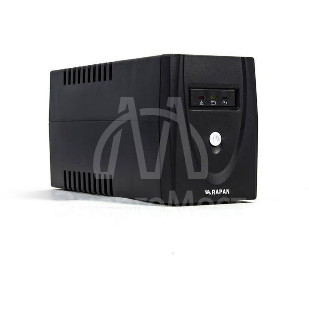 Источник бесперебойного питания RAPAN-UPS 800 220 В 800В.А/480Вт меандр с АКБ 7А.ч интерактивный Бастион 738