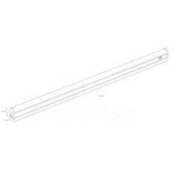 Светильник светодиодный LLED-01-16W-4000-E 16Вт 4000К L1172мм линейный Эра Б0052722