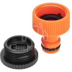 Адаптер на кран быстрого соединения 3/4 и 1/2дюйма ЧЕТЫРЕ СЕЗОНА 62-0212