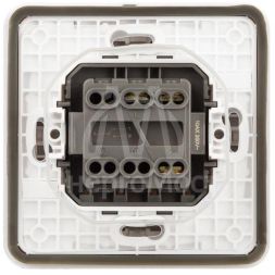 Переключатель Эксперт 11-1523-01 IP55 10АХ-250В СУ бел. Эра Б0063300