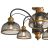 Светильник Caz 5х60Вт E27 IP20 подвесной Freya FR5527PL-05BBZ