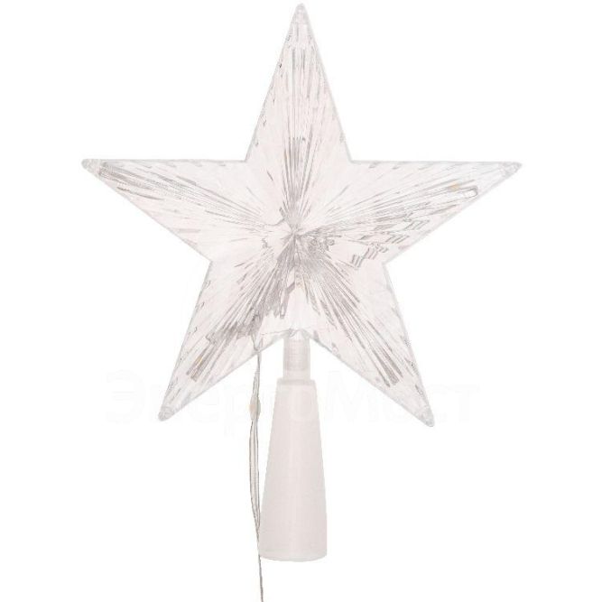 Гирлянда светодиодная из росы с макушкой на елку 9 нитейх2м 200LED тепл. бел. эффект водопада 230В Neon-Night 315-896