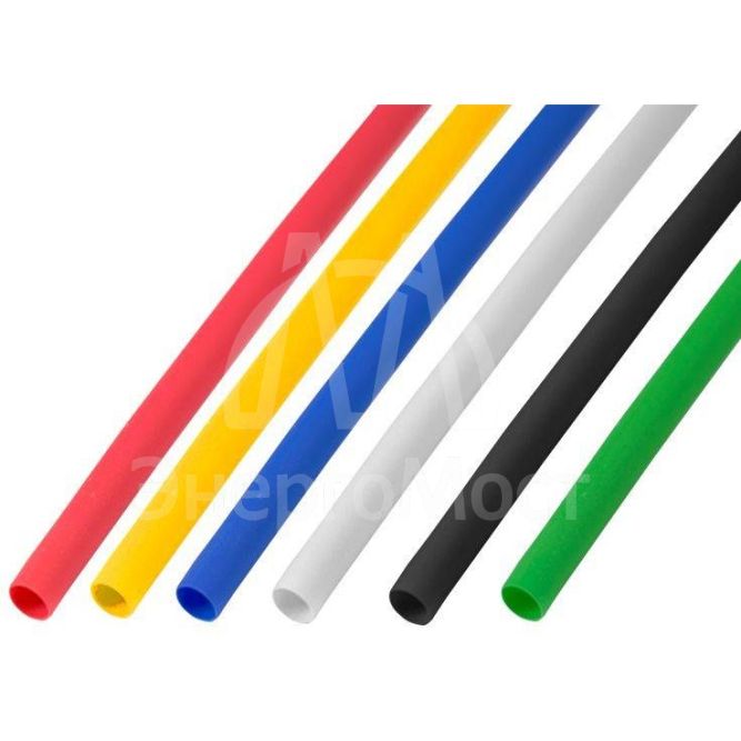 Набор трубок термоусадочных ТУТ 5.0/2.5мм 1м (уп.50шт) 5 цветов Rexant 29-0155