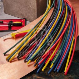 Набор трубок термоусадочных ТУТ 5.0/2.5мм 1м (уп.50шт) 5 цветов Rexant 29-0155