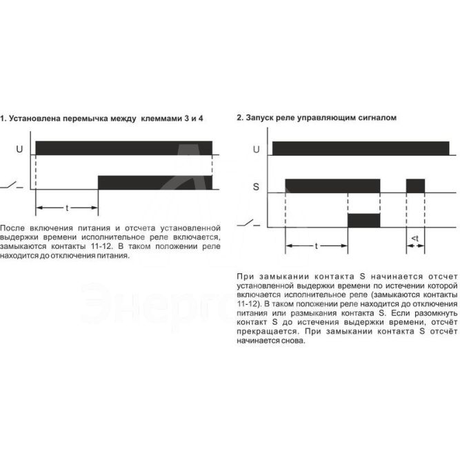 Реле времени RV-01 (задержка вкл. (1..120сек) 230В 16А 1перекл. IP20 монтаж на DIN-рейке) F&amp;amp;F EA02.001.007