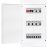 Бокс ОП Easy9 навес. с бел. двер. 3 ряда по 12мод IP40 IK07 80А 2 клеммы SchE EZ9E312P2SRU