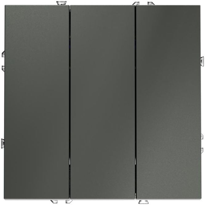 Выключатель 3-кл. СП S70 10А механизм титан Voltum VLS030106