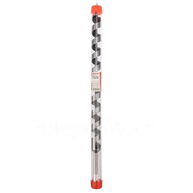 Сверло винтовое по дереву 25х460мм (шестигранный хвостовик) Rexant 91-0716