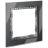 Рамка 1-м S70 стеклян. графит Voltum VLS110107