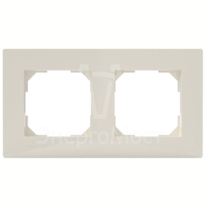 Рамка 2-м Pixel универс. беж. TOKOV ELECTRIC TKE-PX-RM2-C02