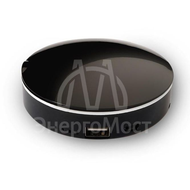 Светильник светодиодный ML-D9PB-bk косметическое зеркало с подсветкой с увеличением 13с LED литиевый аккум. встроен. POWER BANK черн. JazzWay 5038189