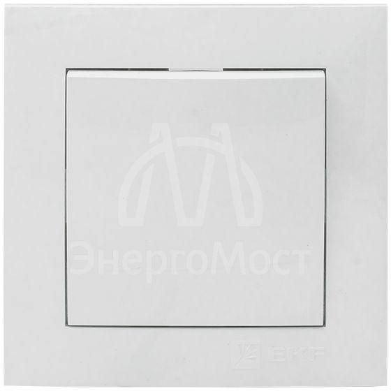 Выключатель 1-кл. СП Валенсия 10А IP20 бел. PROxima EKF EWV10-021-10